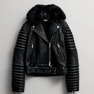 The COOLEST Leather Moto Jacket by The Arrivals